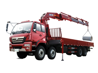 8X4隨車起重運(yùn)輸車